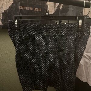 Charlie by MZ Blue Shorts with White Dots